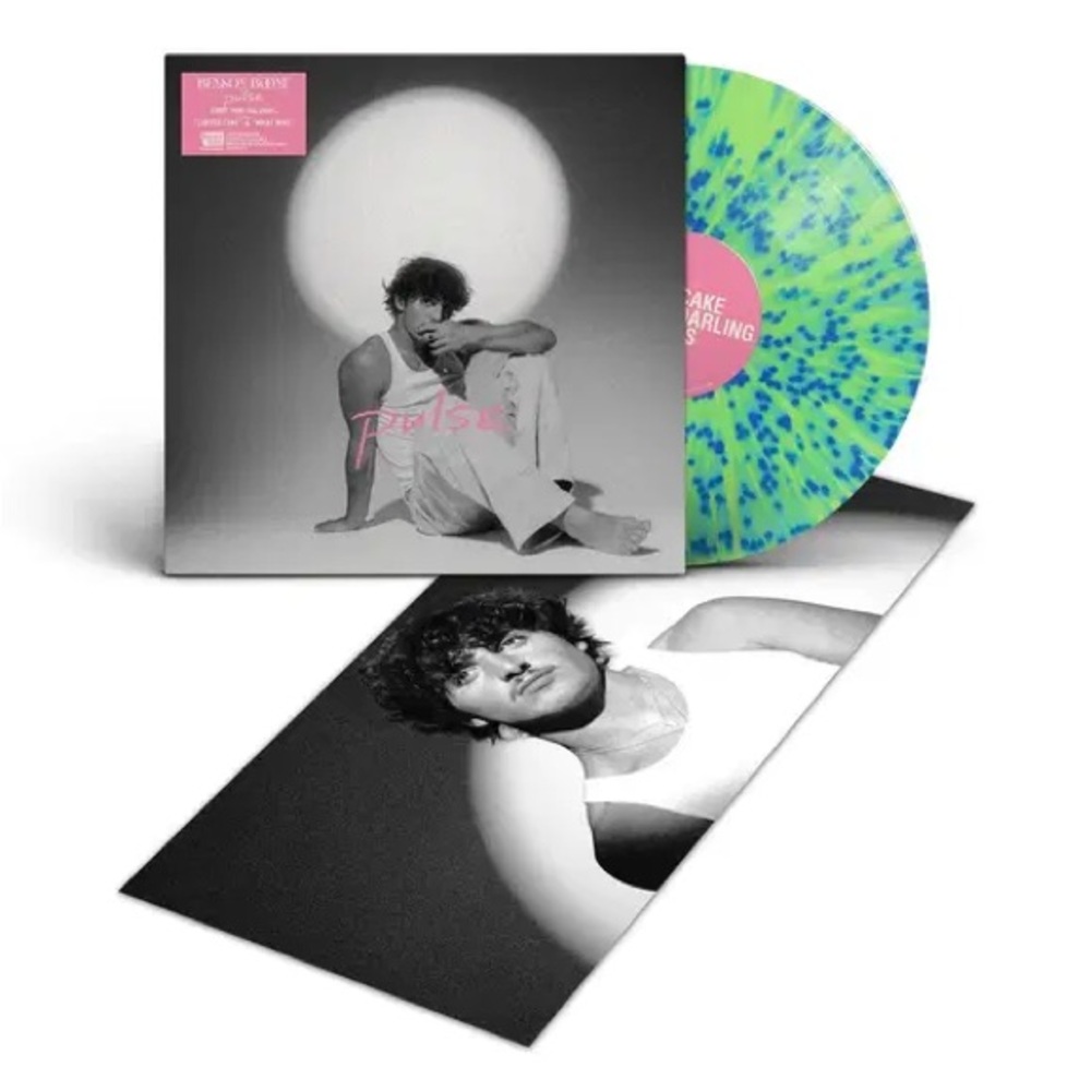 NEW Benson Boone - Pulse 2025 RSD Black Friday - Yellow & Blue Splatter Vinyl